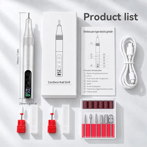 35000RPM Rechargeable Electric Nail Drill Tools & Accessories BORN PRETTY