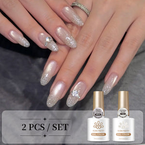 2pcs Set Cat Magnetic Gel & Jelly Gel 10ml