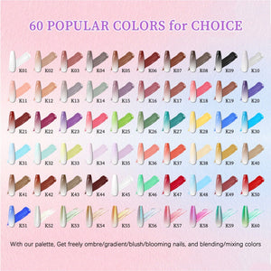 60 Colors Pat Painting Gel Set Gel Nail Polish No Brand
