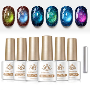 6 Colors Reflective Cat Magnetic Gel M101 Dreamy Star 7ml