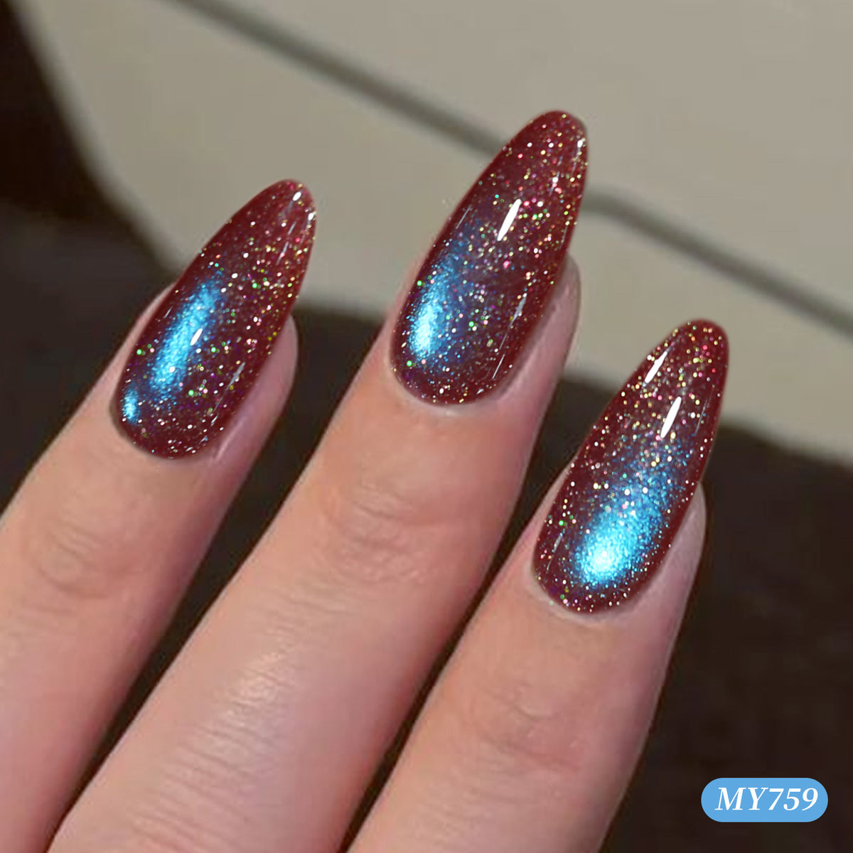 6 Colors Reflective Cat Magnetic Gel M101 Dreamy Star 7ml