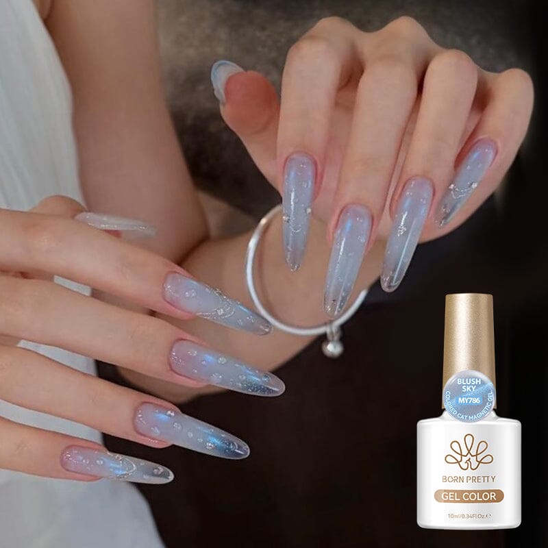 Colored Cat Magnetic Gel MY786 MY787 10ml Gel Nail Polish BORN PRETTY
