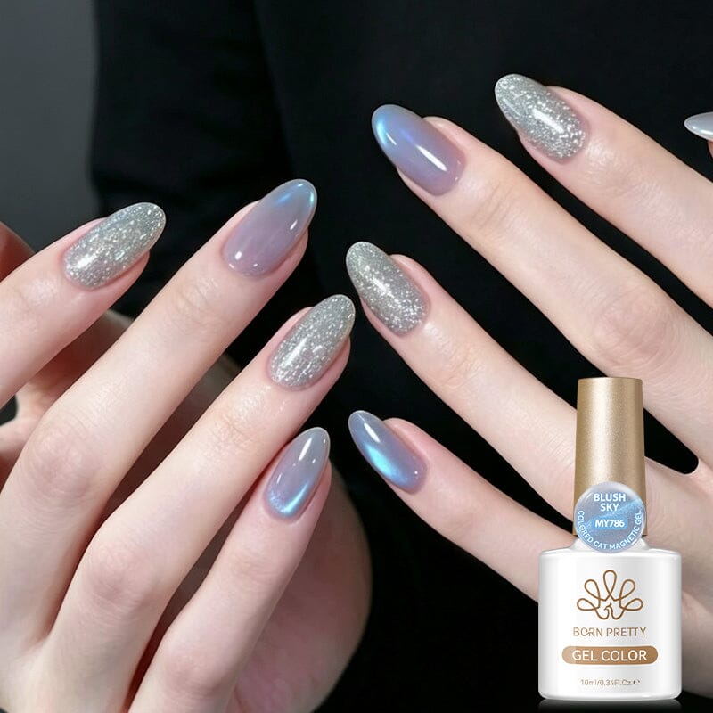 Colored Cat Magnetic Gel MY786 MY787 10ml Gel Nail Polish BORN PRETTY