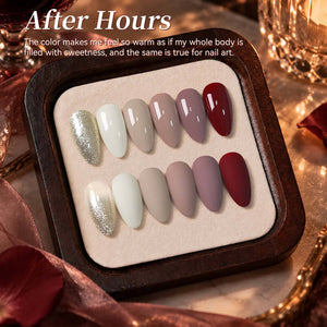 6 Colors Gel Set S87 After Hours 7ml Gel Nail Polish BORN PRETTY