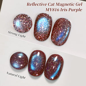 Reflective Cat Magnetic Gel MY816 Iris Purple 15ml