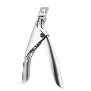 Silver Nail Tips Edge Cutter Clipper Tools & Accessories No Brand