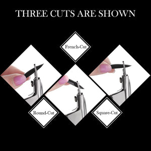 Silver Nail Tips Edge Cutter Clipper Tools & Accessories No Brand