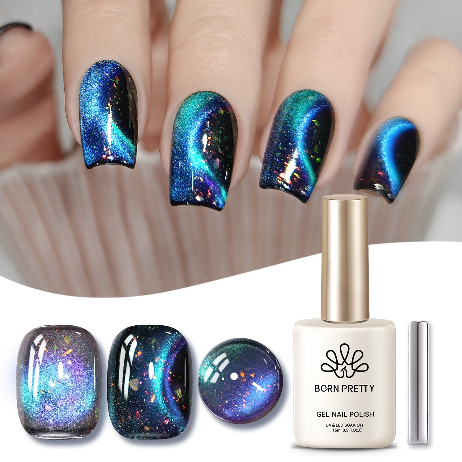 Ibd Just Gel Nagellack – Night Sky Farbe, Echtes Gel Mit LED/UV-Härtung, Hochglänzend