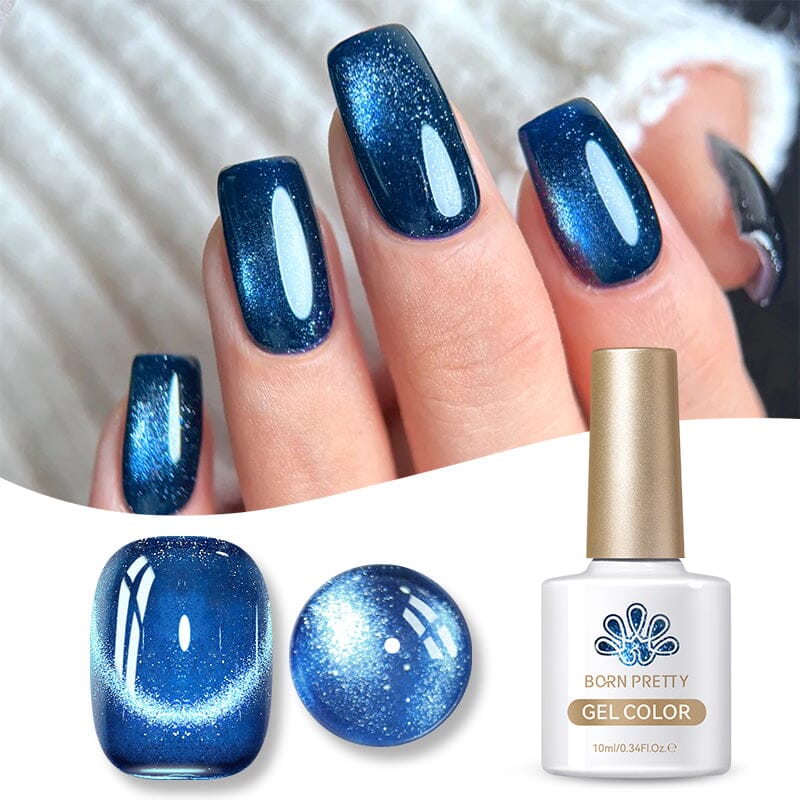 Blue Cat Magnetic Gel Polish MY38 Galaxy 10ml Gel Nail Polish BORN PRETTY