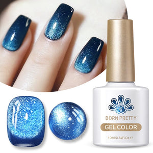 Blue Cat Magnetic Gel Polish MY38 Galaxy 10ml Gel Nail Polish BORN PRETTY