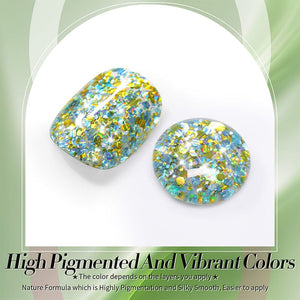 Multicolor Sequins Glitter Gel Polish SG02 Hummingbird 10ml Gel Nail Polish BORN PRETTY