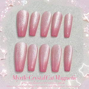 Pink Cat Magnetic Gel Polish MY40 Myrtle 10ml Gel Nail Polish BORN PRETTY