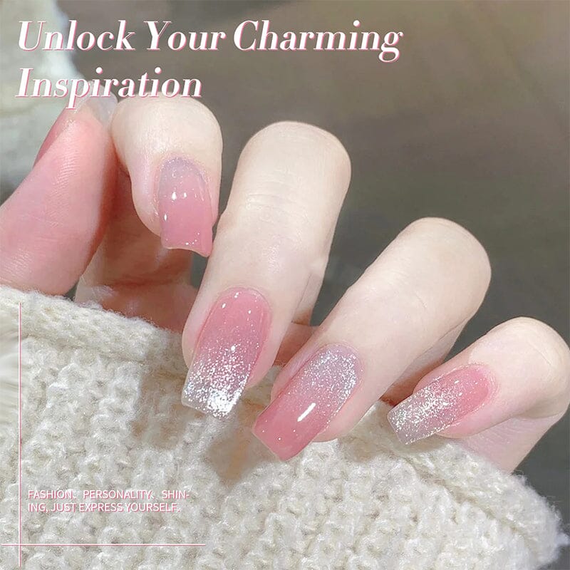 Pink Cat Magnetic Gel Polish MY40 Myrtle 10ml Gel Nail Polish BORN PRETTY