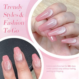 Pink Cat Magnetic Gel Polish MY40 Myrtle 10ml Gel Nail Polish BORN PRETTY