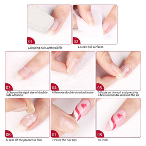 10pcs Clear Double-side Adhesive Tools & Accessories BORN PRETTY