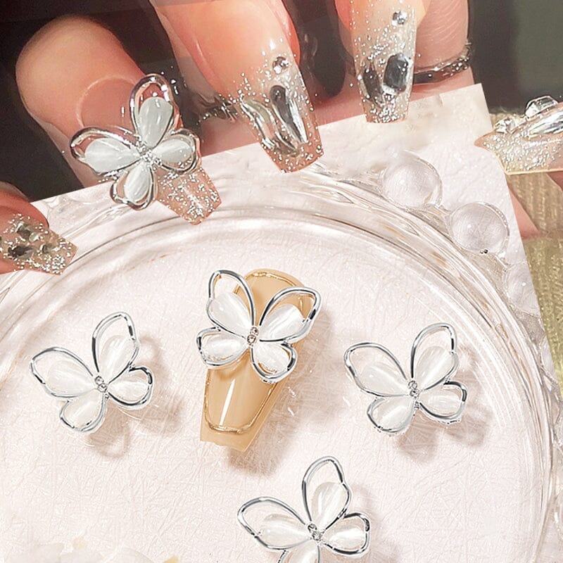 Butterfly Opal Alloy Nail Decoration 04 Nail Decoration BORN PRETTY