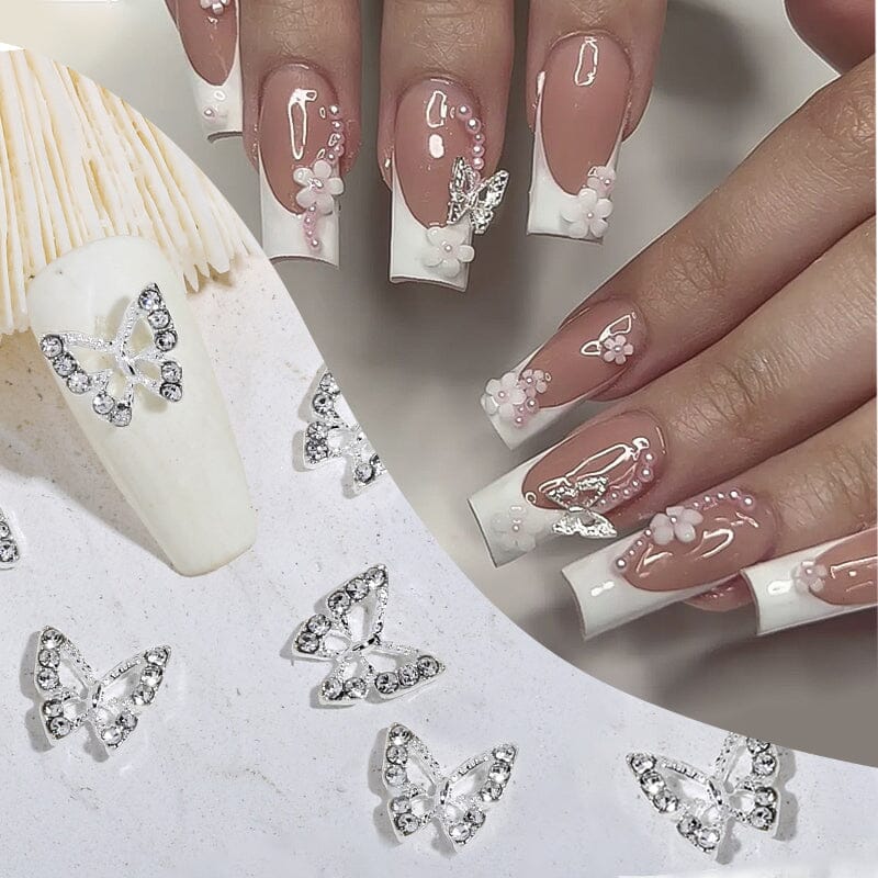 Butterfly Rhinestone Nail Decoration Nail Decoration BORN PRETTY