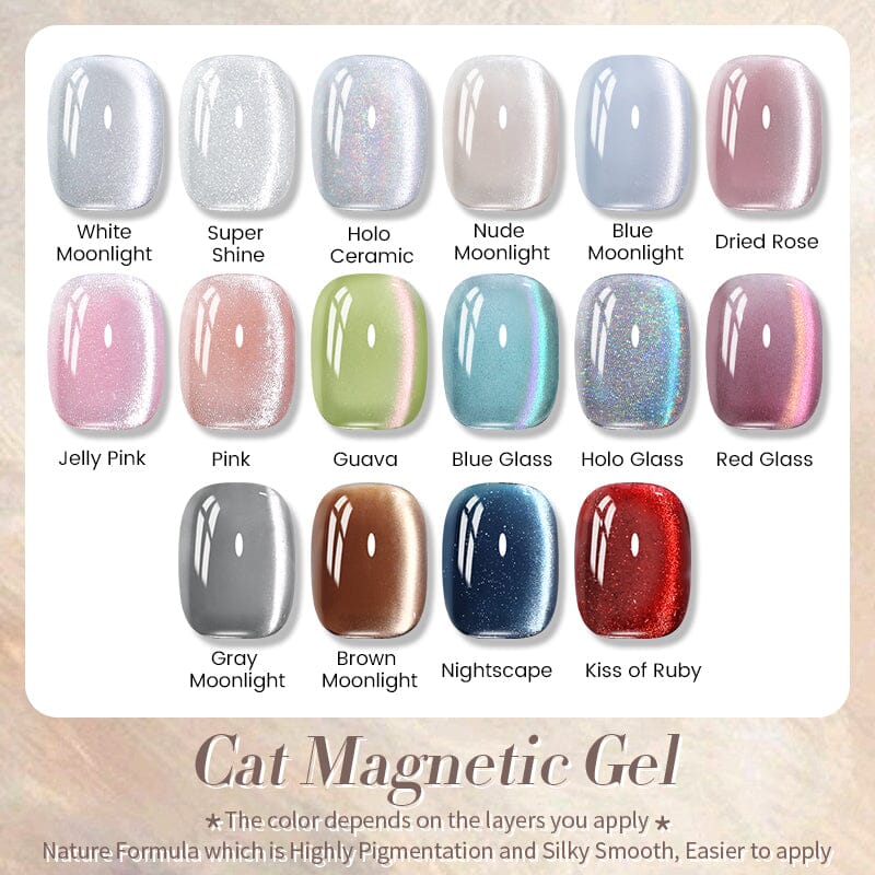 Cat Magnetic Gel Polish 15ml Gel Nail Polish BORN PRETTY