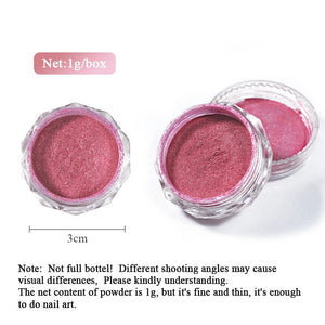 Gradient Pearly Mirror Nail Powder Nail Powder BORN PRETTY