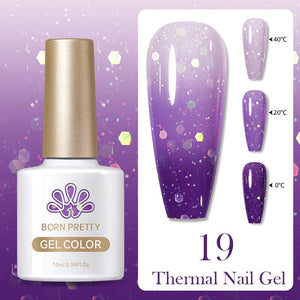 Thermal Nail Gel Polish 10ml Gel Nail Polish BORN PRETTY 19