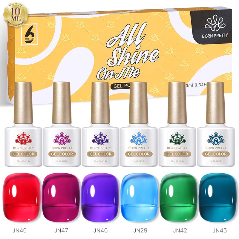 6 Colors Jelly Gel Set 08 Kits & Bundles BORN PRETTY