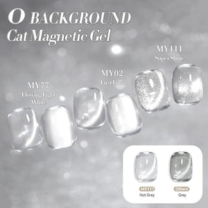 0 Background Cat Magnetic Gel 10ml Gel Nail Polish BORN PRETTY
