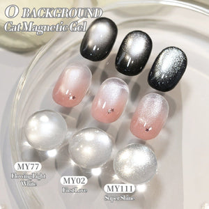 0 Background Cat Magnetic Gel 15ml Gel Nail Polish BORN PRETTY 3 Colors