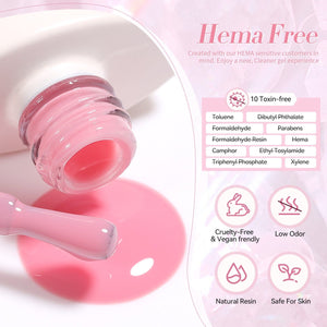 Hema-Free Gel Polish 15ml Gel Nail Polish BORN PRETTY
