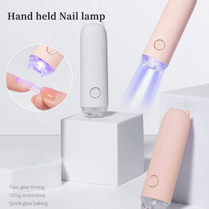 Pink Handheld Nail Lamp 3W Tools & Accessories No Brand