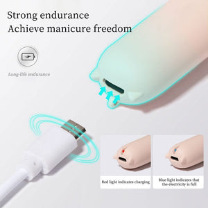 White Handheld Nail Lamp 3W Tools & Accessories No Brand