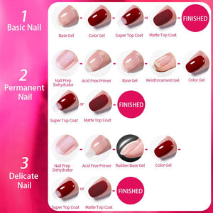 Red Gel Polish CG085 10ml Gel Nail Polish BORN PRETTY