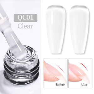 Clear Quick Construction Nail Gel QC01 10ml Gel Nail Polish BORN PRETTY