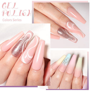 Yellow Nail Gel Polish CG018 10ml Gel Nail Polish BORN PRETTY