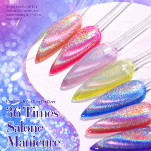 Iridescent Cat Magnetic Gel 10ml Gel Nail Polish BORN PRETTY