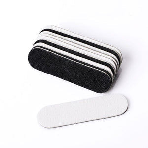 10pcs Mini Nail File Black & White Tools & Accessories BORN PRETTY