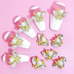 Butterfly Opal Pearly Alloy Nail Decoration Nail Decoration BORN PRETTY