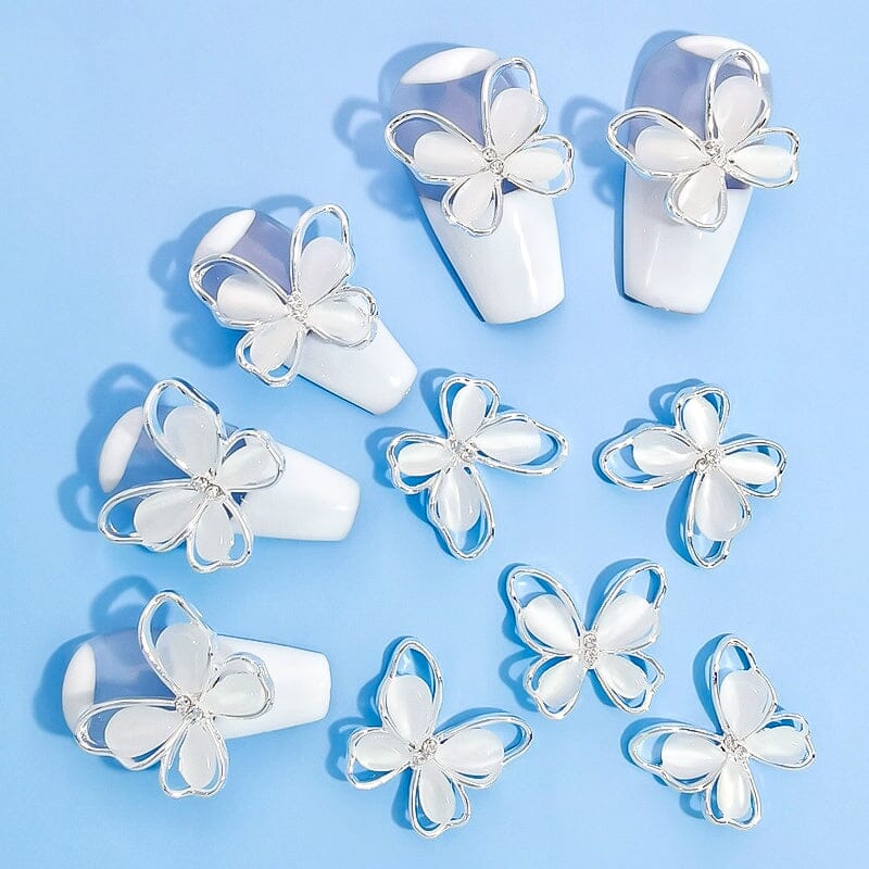 Butterfly Opal Pearly Alloy Nail Decoration Nail Decoration BORN PRETTY