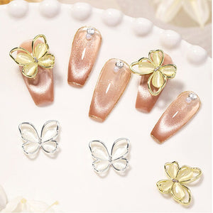 Butterfly Opal Pearly Alloy Nail Decoration Nail Decoration BORN PRETTY