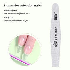Washable Nail File Tools & Accessories BORN PRETTY Washable File 240/320