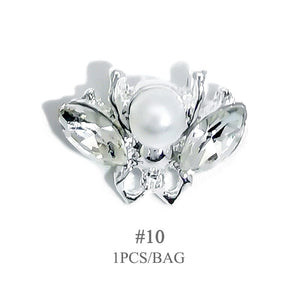 Butterfly Opal Pearly Alloy Nail Decoration Nail Decoration BORN PRETTY 10