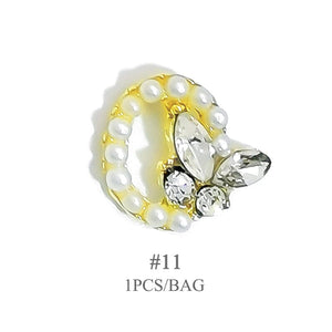 Butterfly Opal Pearly Alloy Nail Decoration Nail Decoration BORN PRETTY 11