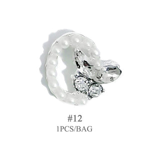 Butterfly Opal Pearly Alloy Nail Decoration Nail Decoration BORN PRETTY 12