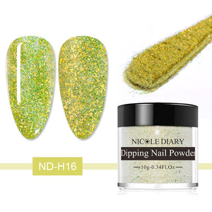 Dipping Nail Powder 10ml Dreamy Girl Walking in the Forest Nail Powder NICOLE DIARY ND-H16