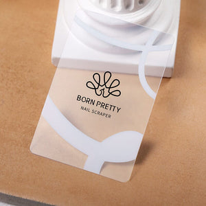 Transparent Stamping Nail Scraper Stamping Nail BORN PRETTY