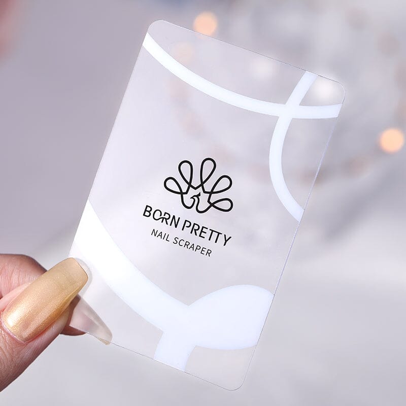 Transparent Stamping Nail Scraper Stamping Nail BORN PRETTY