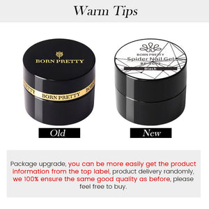 Spider Drawing Nail Gel BORN PRETTY