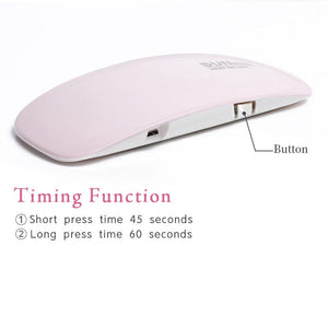 Mini UV LED Nail Lamp 6W Tools & Accessories BORN PRETTY