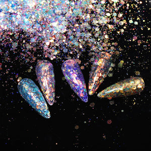 Colorful Glitter Sequins Nail Powder BORN PRETTY