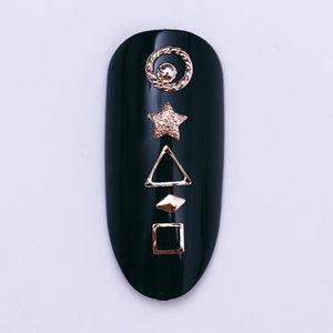 Rosegold Metal 3D Nail Decoration in Wheel BORN PRETTY
