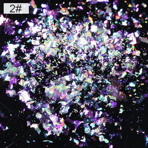 Aurora Glitter Chameleon Sequins Nail Powder BORN PRETTY 2